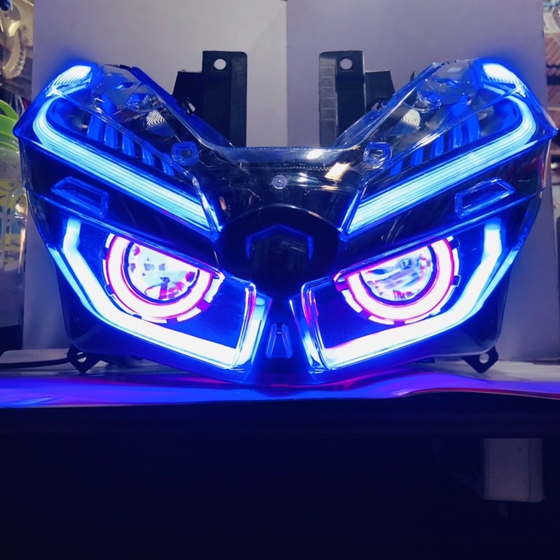 PROJIE ALIS RGB/RUNNING VARIO 150/125 NEW&amp;VARIO new SEPAKET REFLEKTOR/HEADLAMP ORIGINAL VARIO 150 NEW (BUKAN BILED)