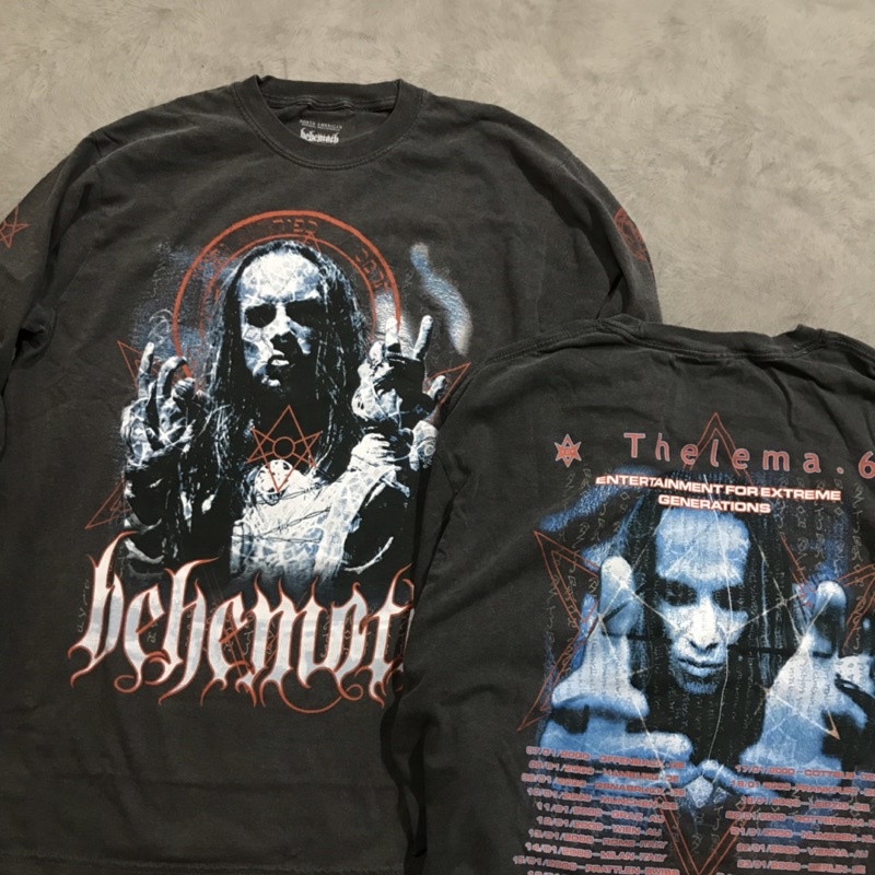 Tshirt  BEHEMOTH ‘Thelema.6 EU Tour’ Long Sleeve