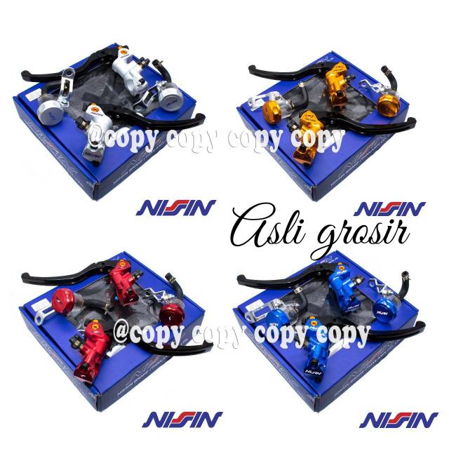 MASTER REM NISSIN 1SET KOPLING NINJARR-NINJA250-VIXION-CB150-SATRIA FU-SONIC-RXKING DLL