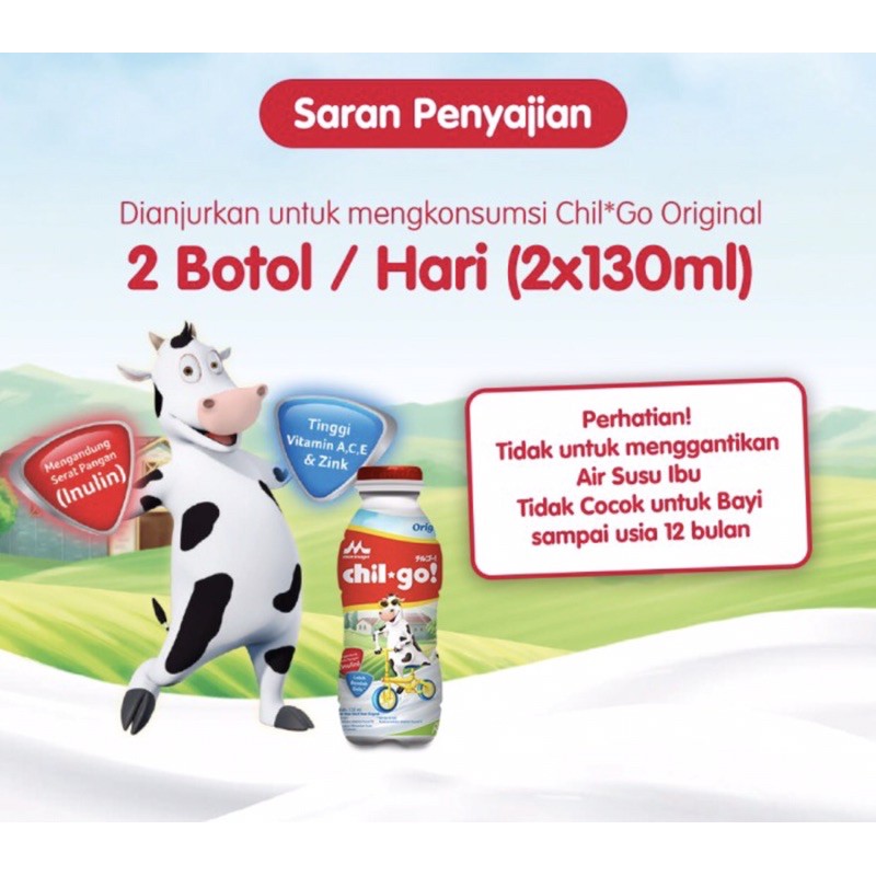 Chilgo cair ready to drink 6x140 ml ( susu UHT anak kaya nutrisi )