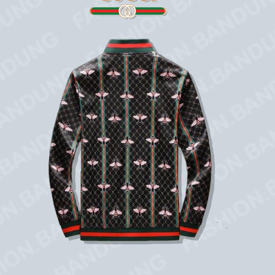 Best Seller.. JAKET BOMBER PRIA BRANDED GUCCI PREMIUM ( GUCCY 20 )