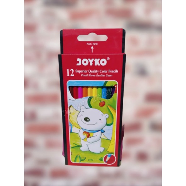 

pensil 12 warna joyko