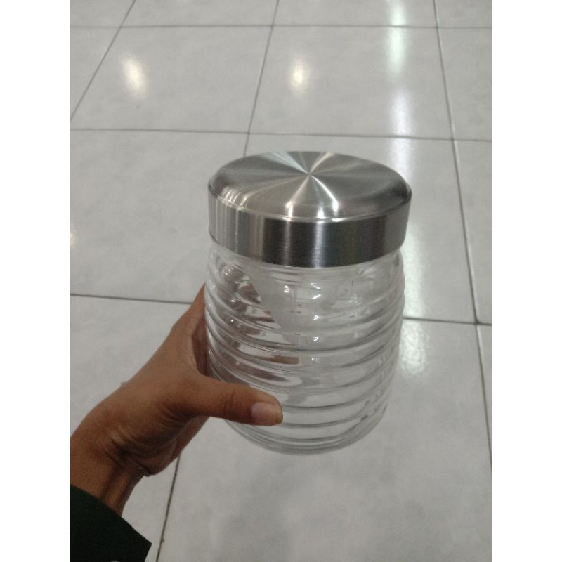 TOPLES ULIR KACA PENDEK TUTUP STAINLESS