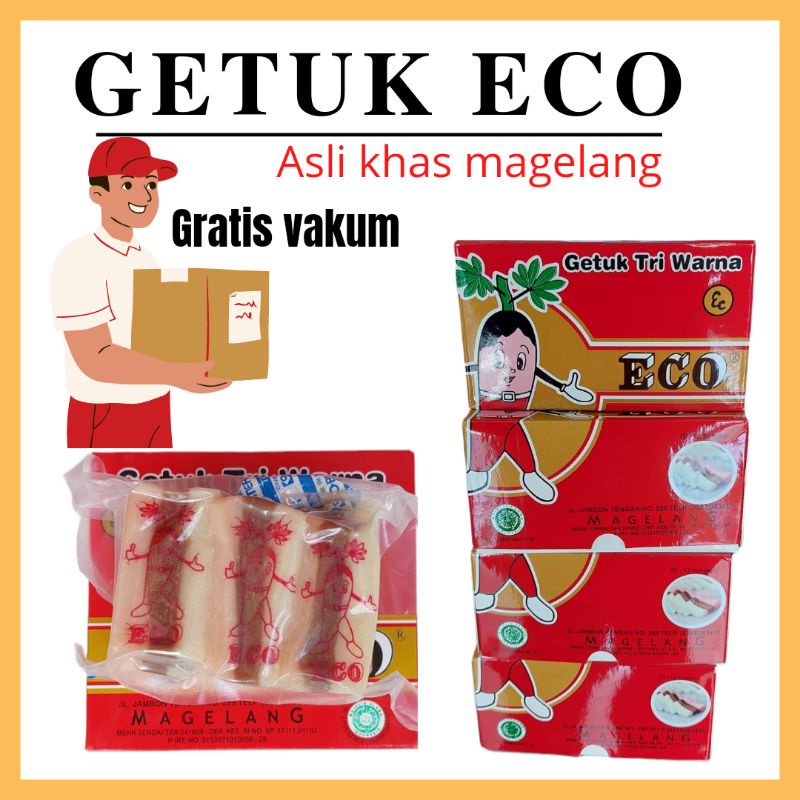 Jual Getuk Eco Khas Magelang Gratis Vakum Shopee Indonesia