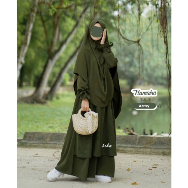 Gamis set humaira Series by Azda