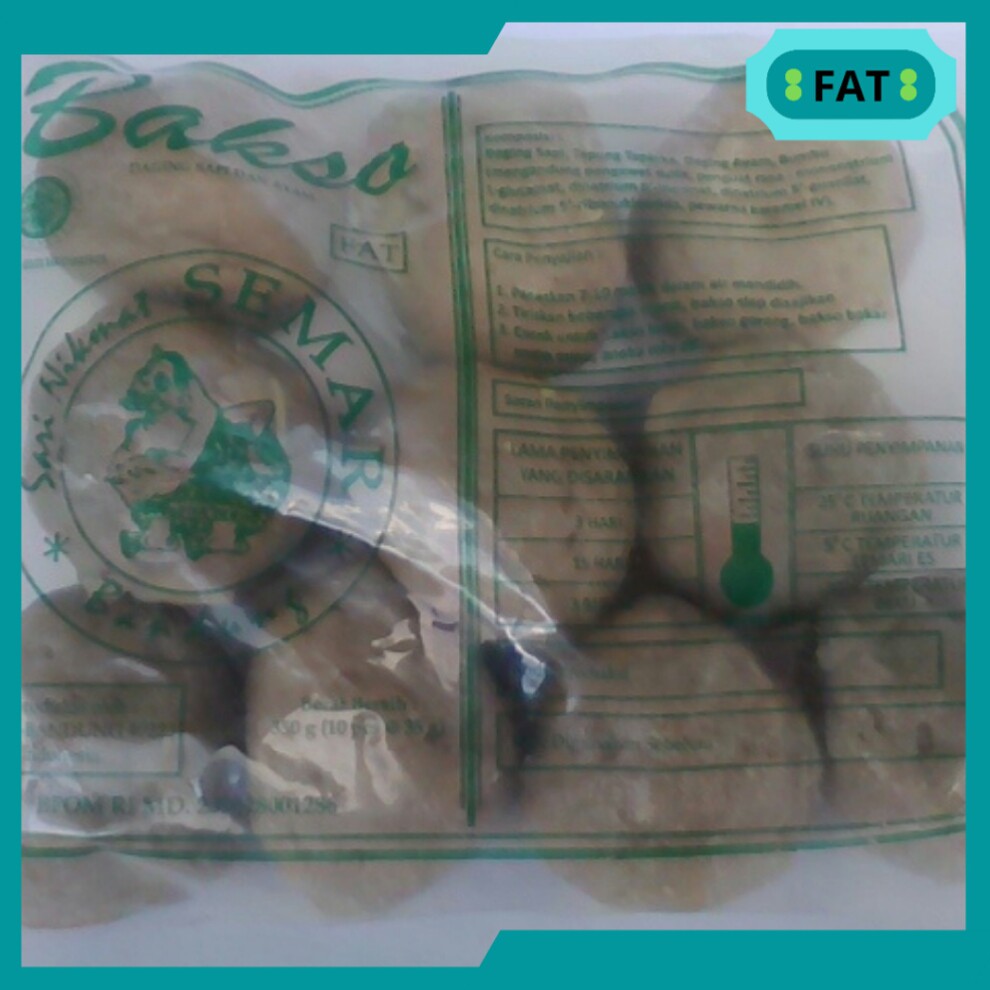 

BAKSO SEMAR FAT, 10 PCS, 390 GRAM, ENAK