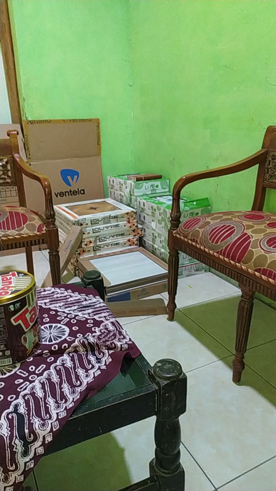 Sdq Kain Batik Cap Garutan Hijau Kain Bahan Batik Cap Hijau Batik Pekalongan