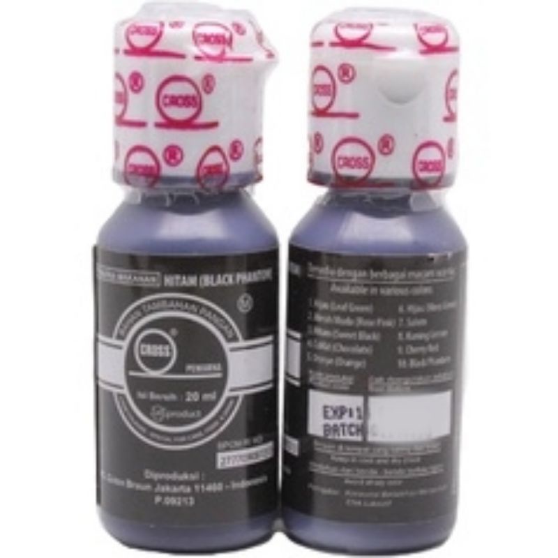 

Cross Pewarna Makanan Black Phantom 20ml Campuran Pewarna Pangan Hitam
