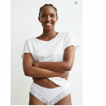 sale celana dalam white brief thong lace h***m