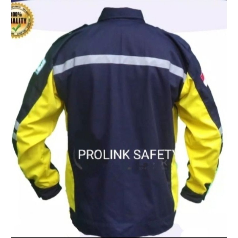 SERAGAM SAFETY JUMBO XXXL KUNING DONGKER