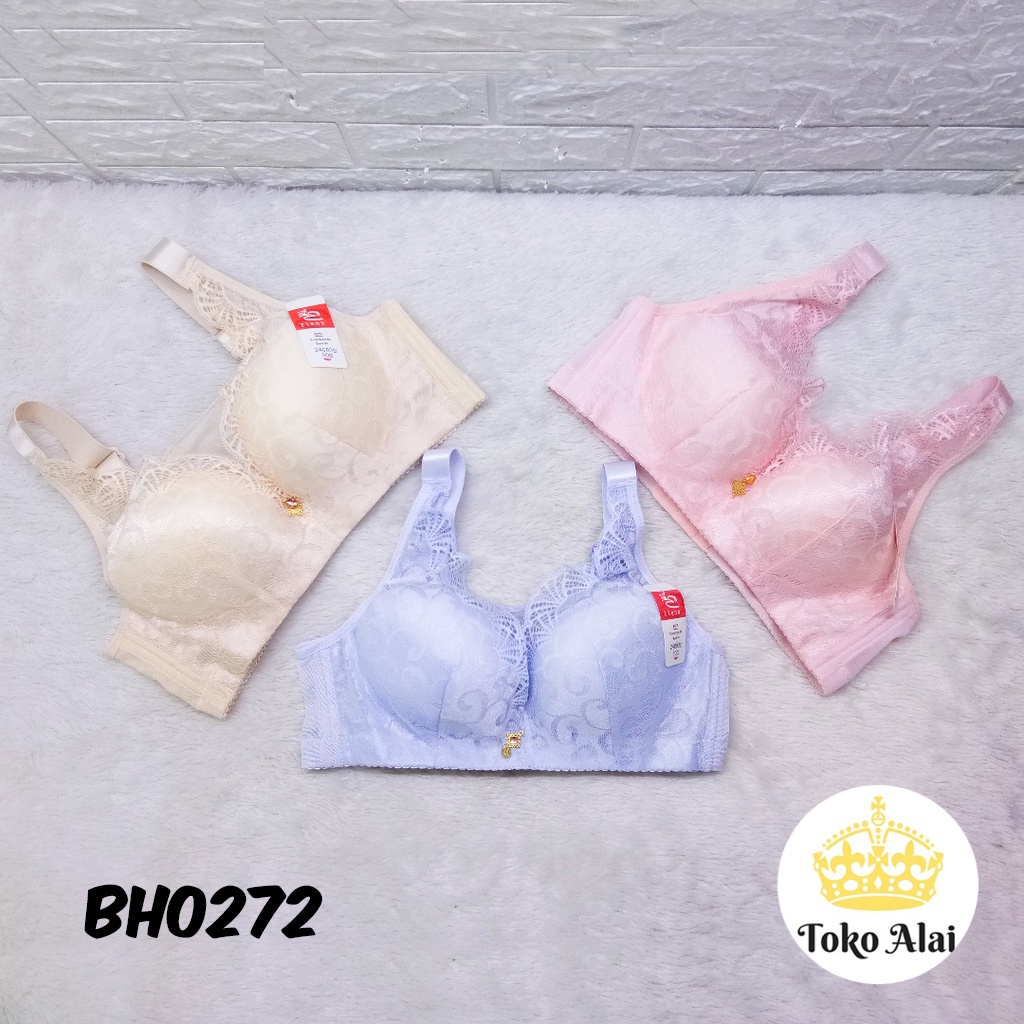 AFI - EC - Bra / BH Busa Tipis Tanpa Kawat / BH Sport ELENA 24083 BH0272