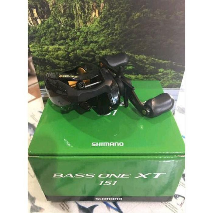 Unik perkakas Reel BC Shimano BASS ONE XT 151 Left Handle original paling Diskon