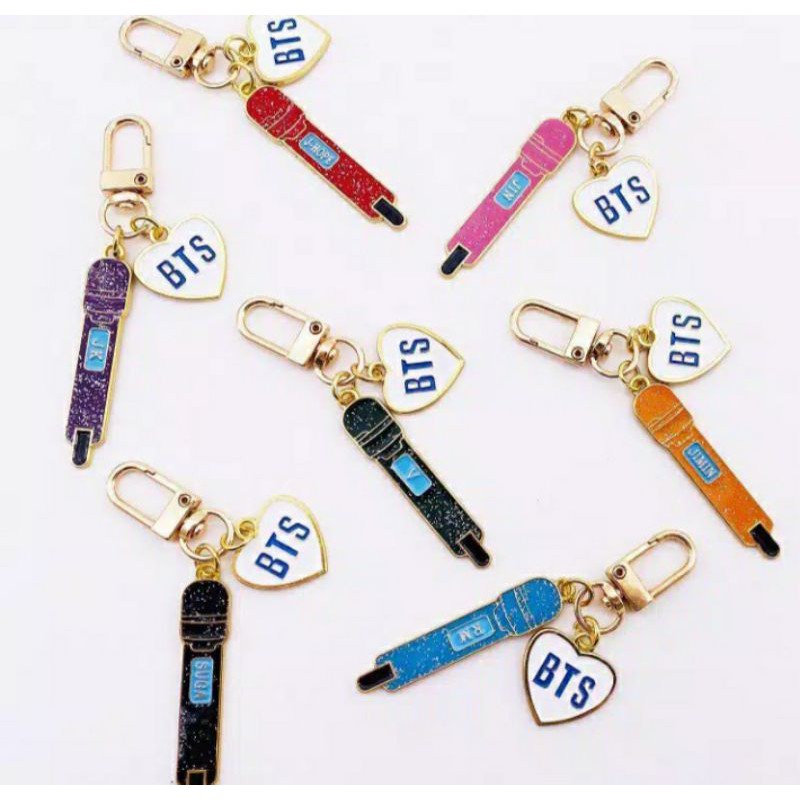 BTS KEYCHAIN MIC