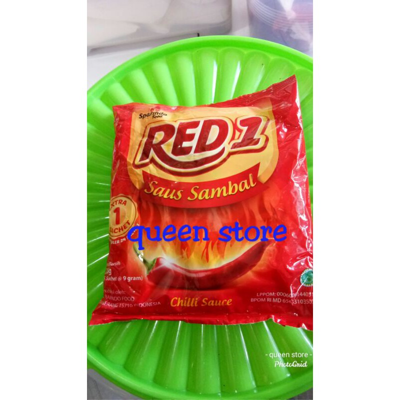 Saos sambal RED 1/ Saos sambal sachet
