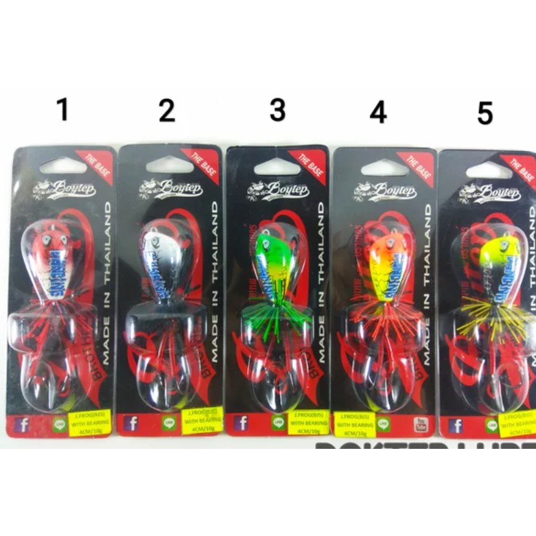 LURE JUMPFROG BOYTEP DANCING POP BEARING 10gr 4cm