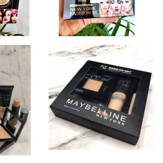 ► MEIBELINE FIT ME MAKE UP SET 3IN1 ➷