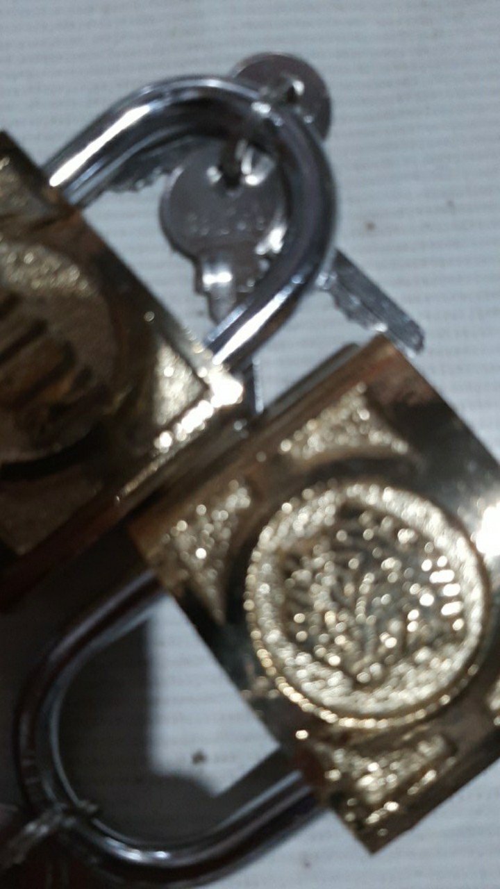 Termurah Gembok Ukir Per Glion 60mm Leher Pendek Hq Berkualitas