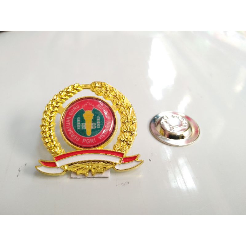 Jual Pin Bros Pin Pgri Padi Kapas Magnetic Original Shopee Indonesia