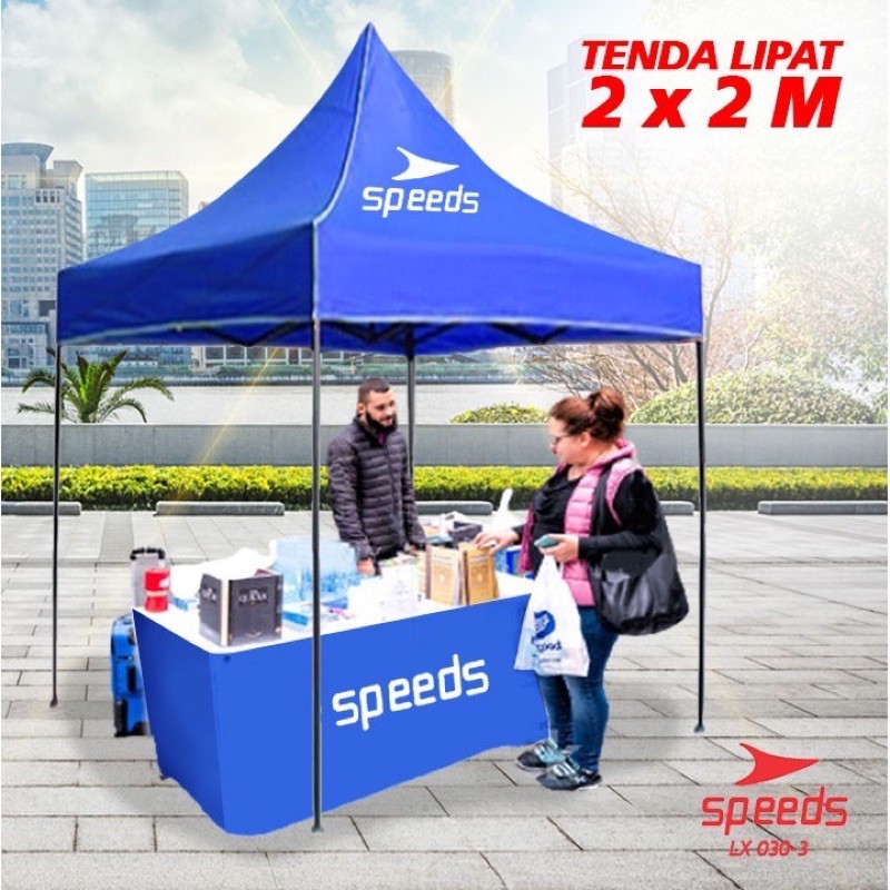 Speeds 030-3 Tenda Lipat 2 X 2m Tenda Bazar Pameran Tenda gazebo Tenda Dagang otomatis