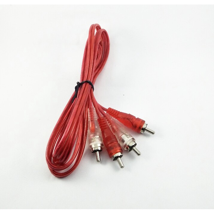 KABEL RCA JACK 2R - 2R 1,5METER FULL TRANSPARAN/ KABEL 2 JACK RCA TO 2 JACK RCA 1,5M TRANSPARAN/ KABEL AUDIO/ KABEL VIDEO/ KABEL AUDIO VIDEO MURAH/ KABEL AUDIO VIDEO BAGUS