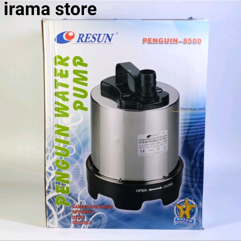 RESUN PENGUIN 8500 Submersible Water Pump Pompa Kolam Pompa Celup Stainles