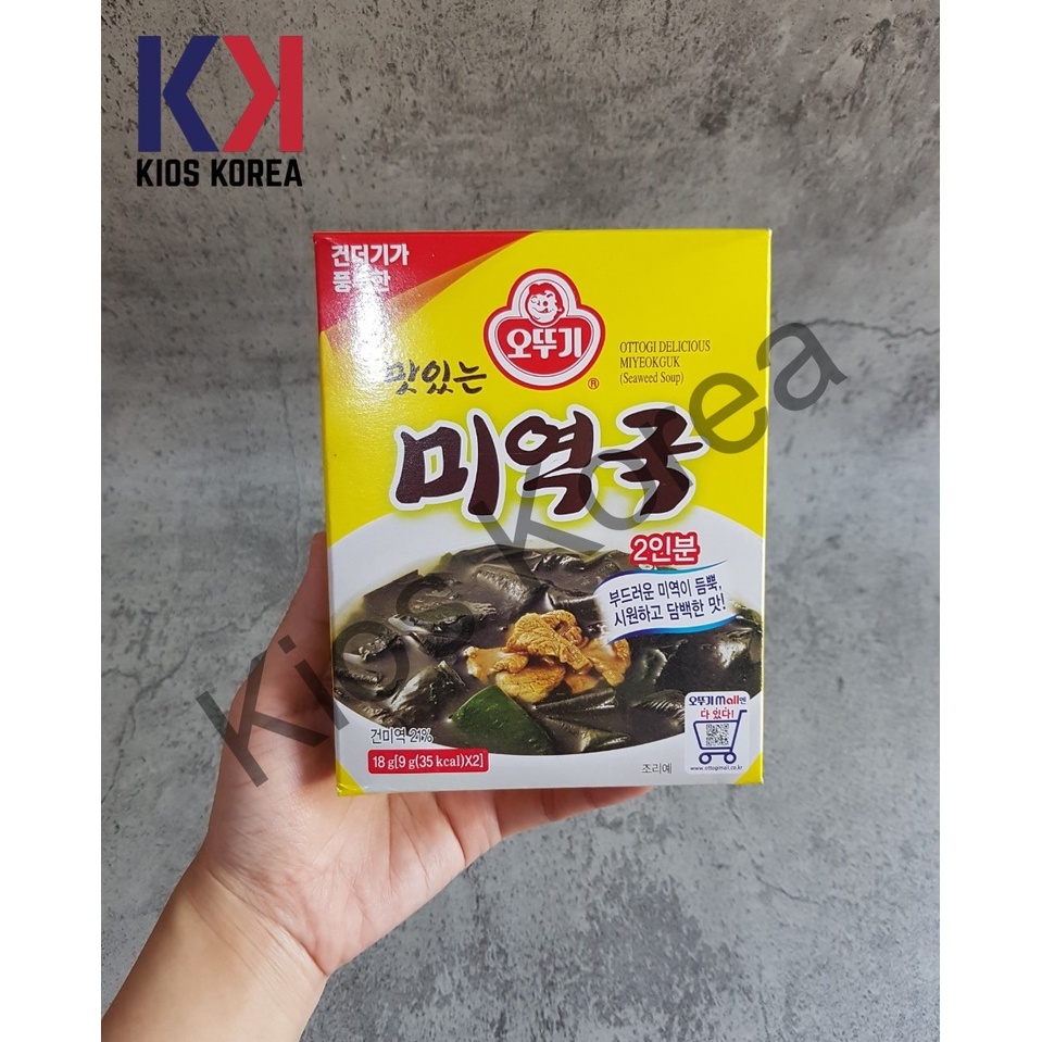 

Ottogi Seaweed Soup 18gr Instant Miyeokguk - Soup Sup Rumput Laut Korea Siap Saji