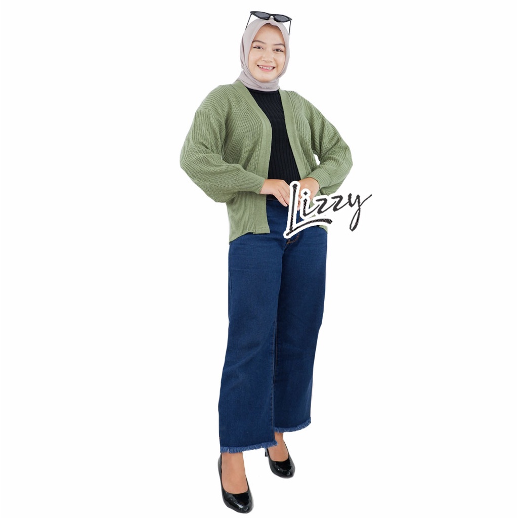 Lizzy - CROP CARDIGAN ASHIKA PREMIUM