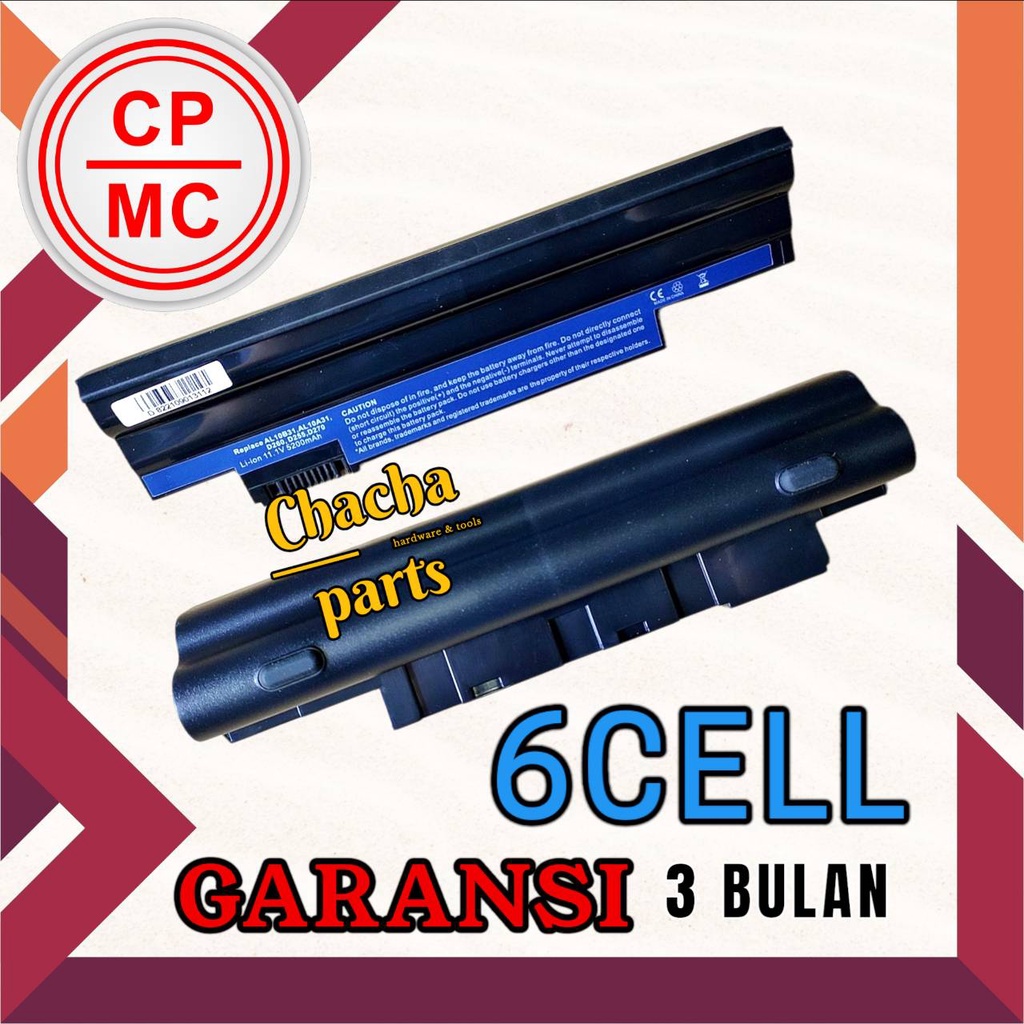 baterai acer d255 d260 d270 ao722