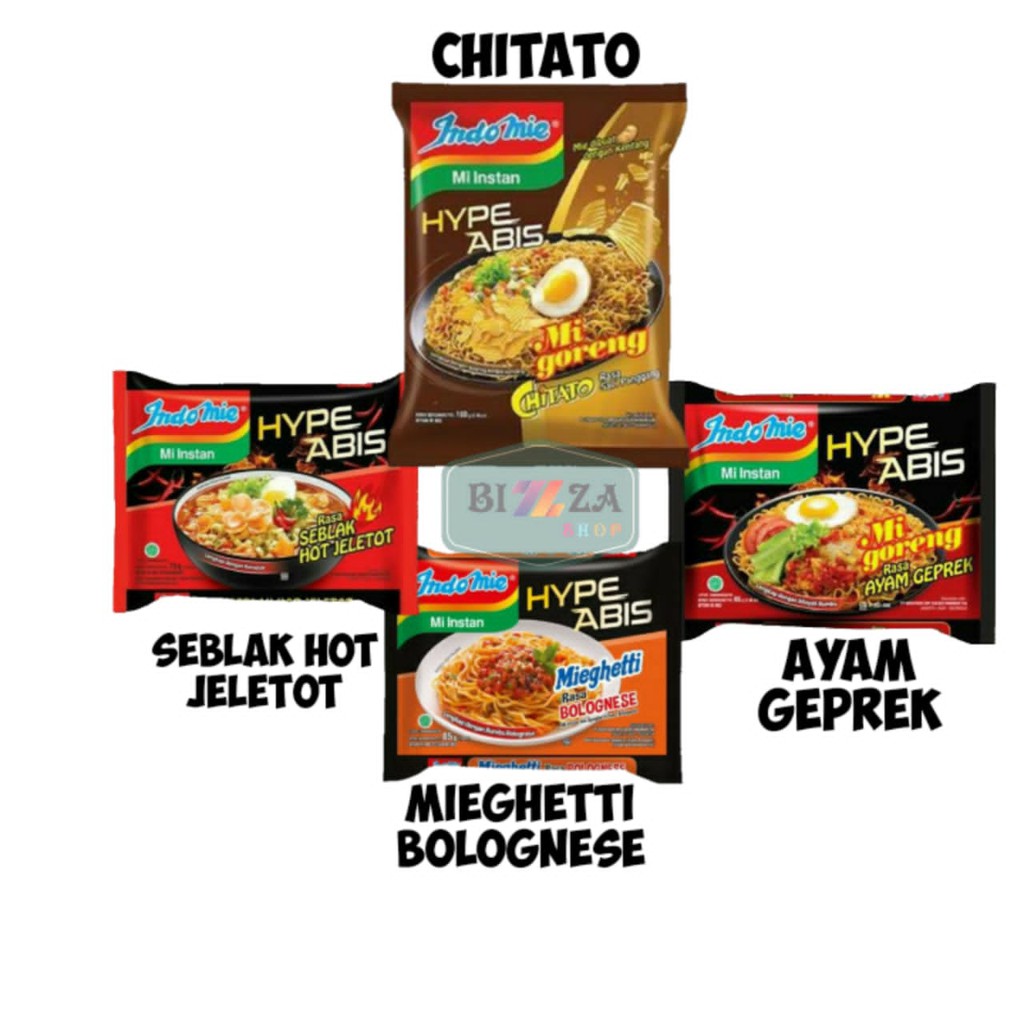 Indomie Hype Abis All Variant