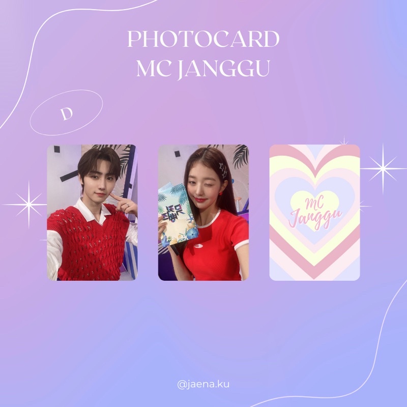 [MC JANGGU] PHOTOCARD SET WONYOUNG IVE SUNGHOON ENHYPEN MC JANGGU JANKKU ‼️BACA DESKRIPSI‼️