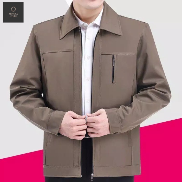 TERBARU JAKET KANTOR PRIA ELEGAN/SEMI JAS JAKET PRIA BERKUALITAS original mimossa