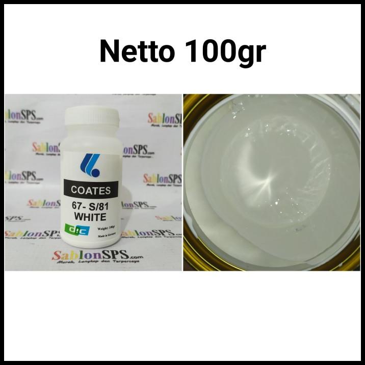 

Force | Tinta Sablon Gelas Coates 67 - S/81 Putih White 100Gr