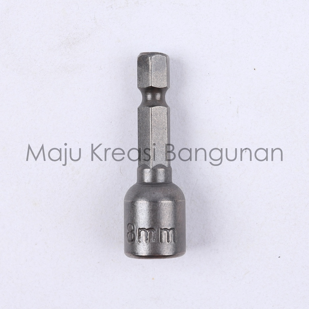 Mata Sok Magnet Sock Bor Roofing Baja Ringan Baut Magnetic Kunci Nut Setter Suntech 8mm 48mm 8 48 mm 42mm 42 65mm 65