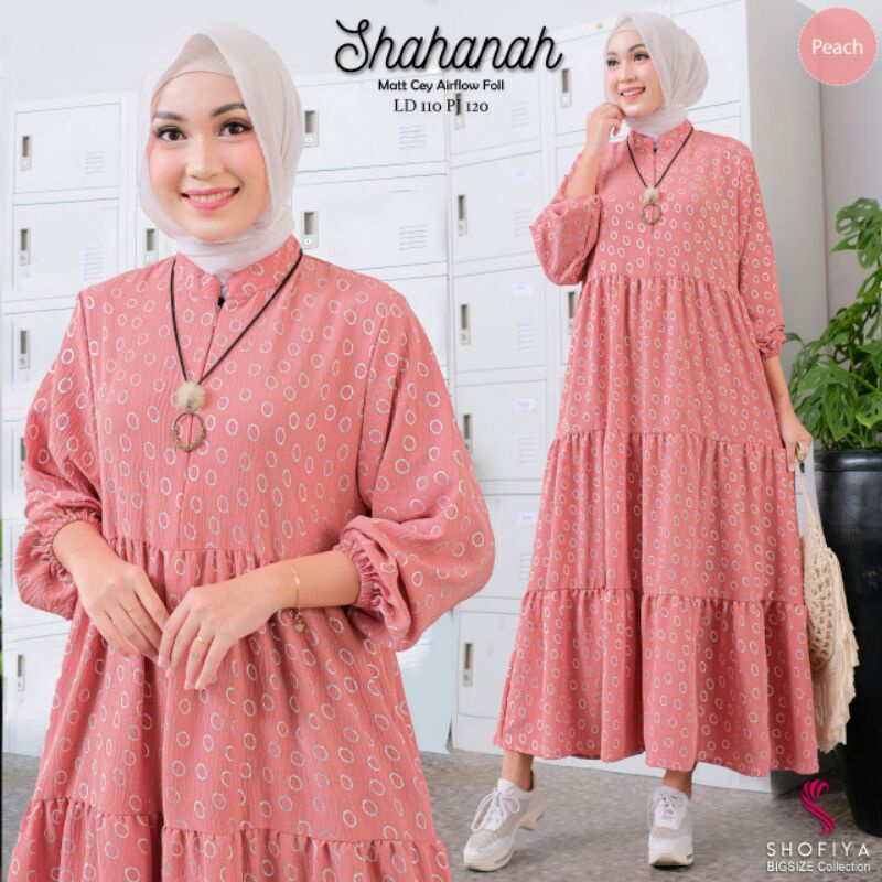 SHAHANAH Midi Dress Ori by Shofiya Fashion