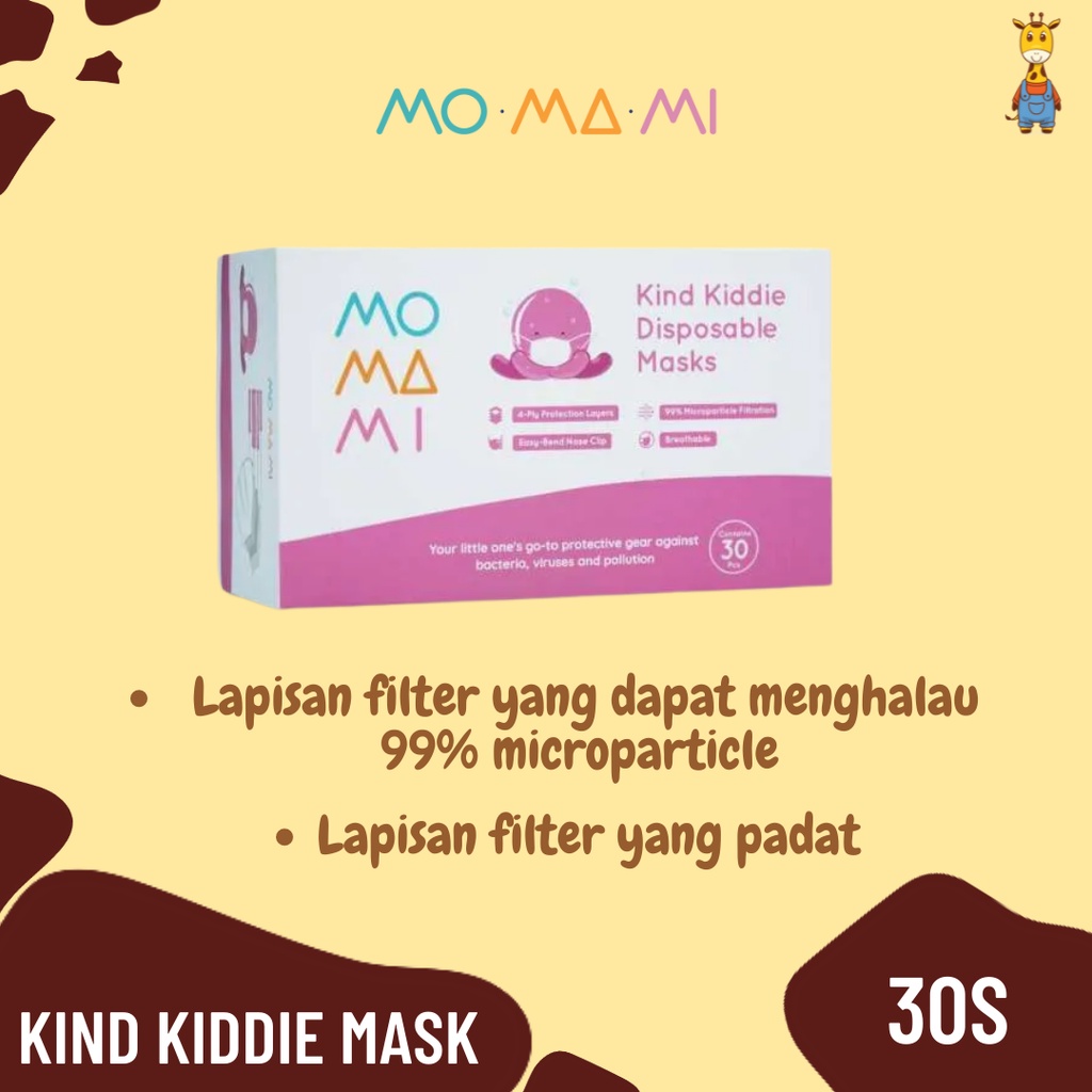 Momami Kind Kiddie Mask 30s