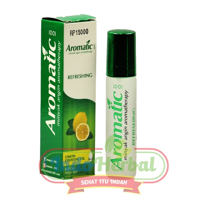 Minyak Angin Aromatherapy Roll On Aromatic 8 ml | Aromatic REFRESHING