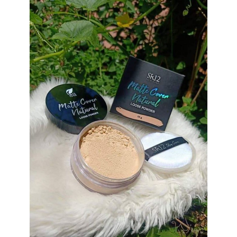 Loose powder sr12 / bedak tabur sr12/ bedak tabur rias