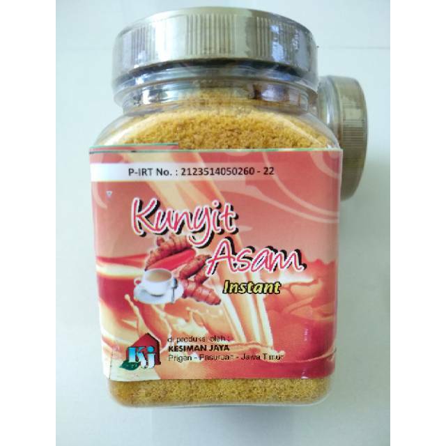 

Kunyit Asam Instant Instan Herbal Jamu Alami Tradisional Murah 250gr 250g