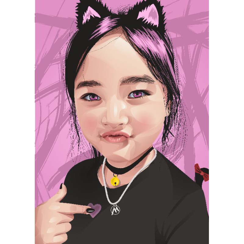 

Kado Vector Art / Lukisan Wajah / Vector Portrait (SOFTFILE ONLY)