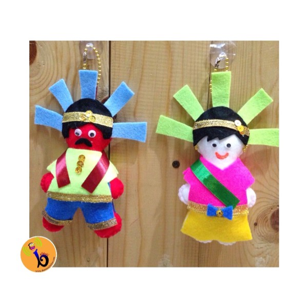 MINIATUR Gantungan tas/ tempelan kaca mobil