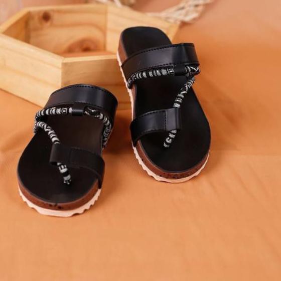 Best_Sale SLIP SANDAL YNIARS ETNIK - SANDAL WANITA BIRKEN POLOS - SENDAL REMAJA MURAH KEKINIAN SURAB