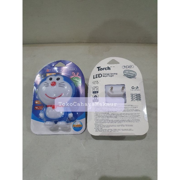 Lampu Tidur Karakter LED Doraemon Unik Lucu Mini / Lampu Tidur Anak