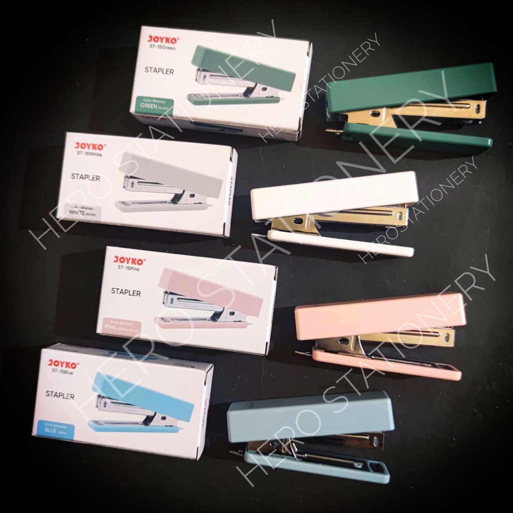 

Joyko stapler staples warna pastel no. 10 ST-15