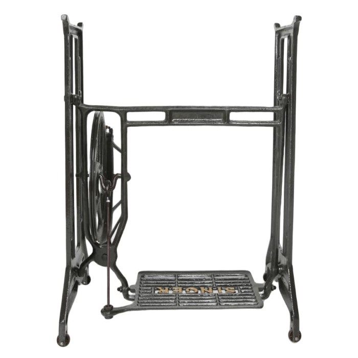 KAKI ENJOT - KAKI KAYUH MANUAL - KAKI TREADLE STAND MESIN JAHIT SINGER