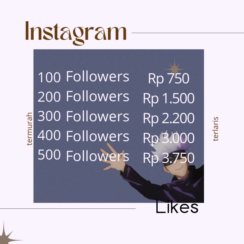 instagram followers murah