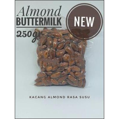 

BUTTERMILK ROASTED ALMOND / KACANG ALMOND PANGGANG SUSU 500 GRAM
