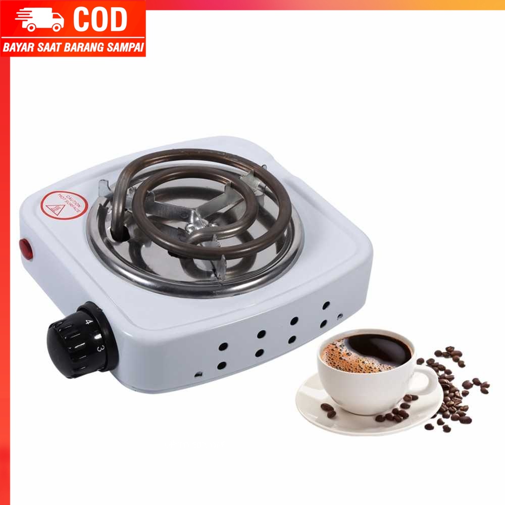 (100% BARANG ORI) Kompor Pemanas Listrik Mini Kopi Teh 500W EU Plug - WY-03B