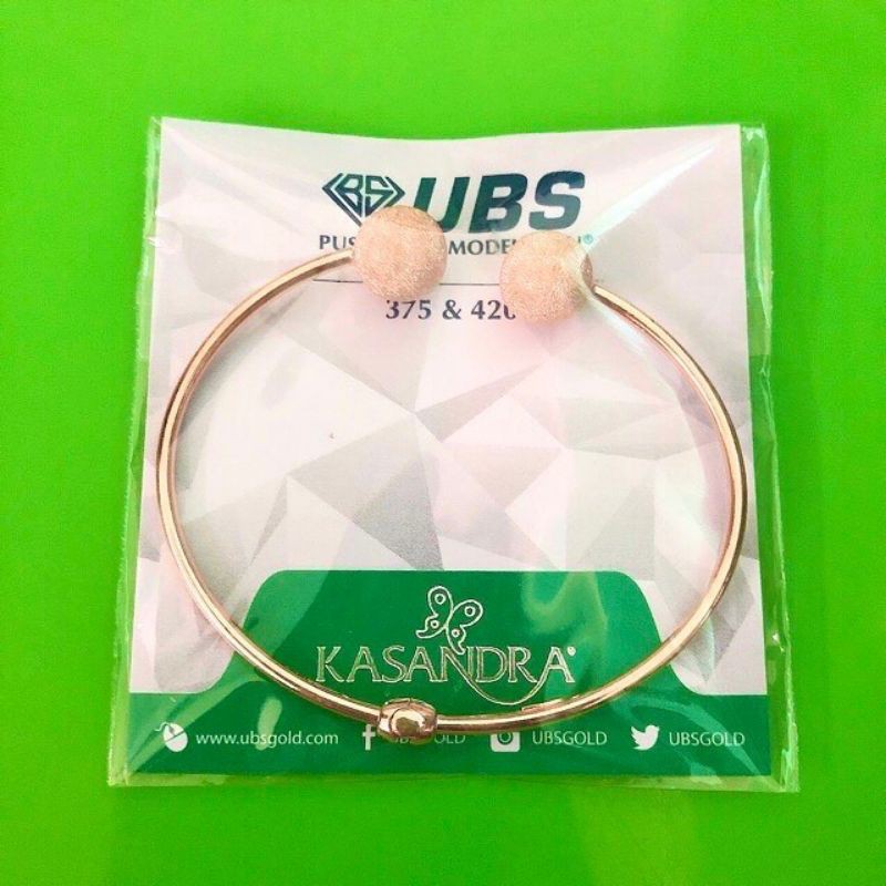 GELANG BANGLE  DIOR BOLA TINJU PASIR BESAR KADAR375