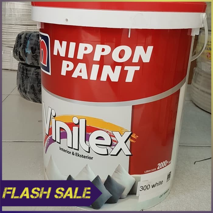 Cat Tembok Vinilex WHITE 25 KG  1 Pail per gojek