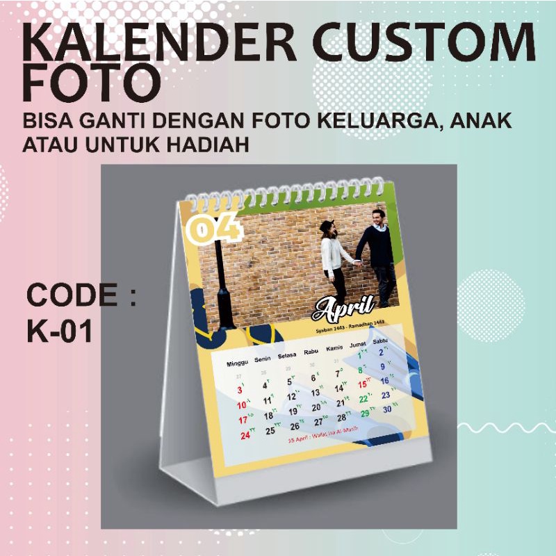 

Kalender Duduk Custom 2023 Masehi dan Hijriyah Foto Bayi, Anak, Keluarga Tema Hewan Dinosaurus harga murah kertas tebal